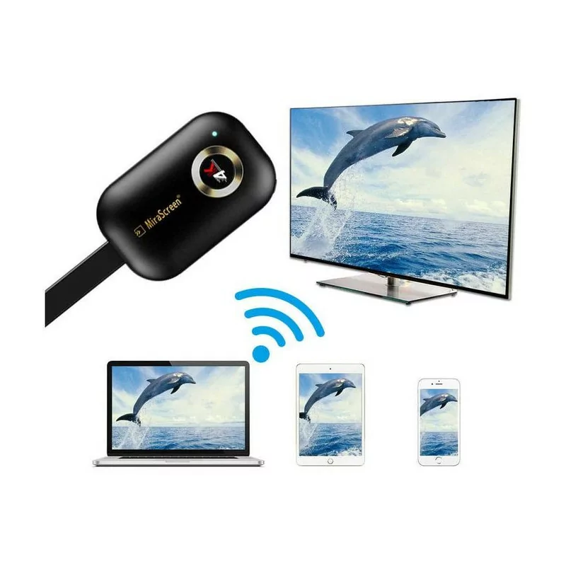 4K HDMI Wireless Display Dongle - 2. 4G WiFi HDMI Airplay DLNA Miracast for iOS Android/Windows/Mac