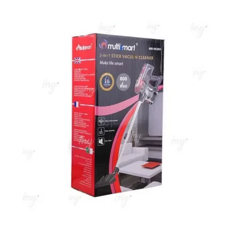Aspirateur Multismart Balai 3En1 Avec Technologie Cyclonique 500Ml 800W 2