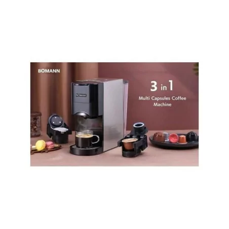 Cafetière Bomann 19 Bar 3En1 1450W Expresso Multi-Capsules Es1190Cb-Gris 6