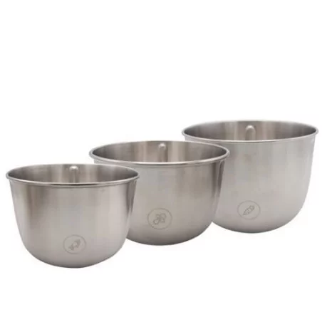 Mini Hachoir Kitchen Lab Avec 3 Bols En Inox 350W -Inox 4