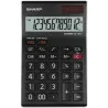 Calculatrice Sharp EL-124T/ EL-122N Écran Large, Fonctions de Base, Calculs Précis