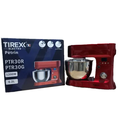 Pétrin Tirexx PTR 30R 6.2L 1200W Rouge 5