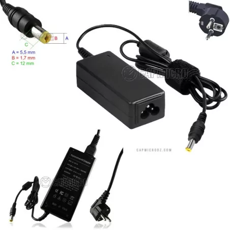 شاحن ACER 19V4.74A 5.5 * 1.7