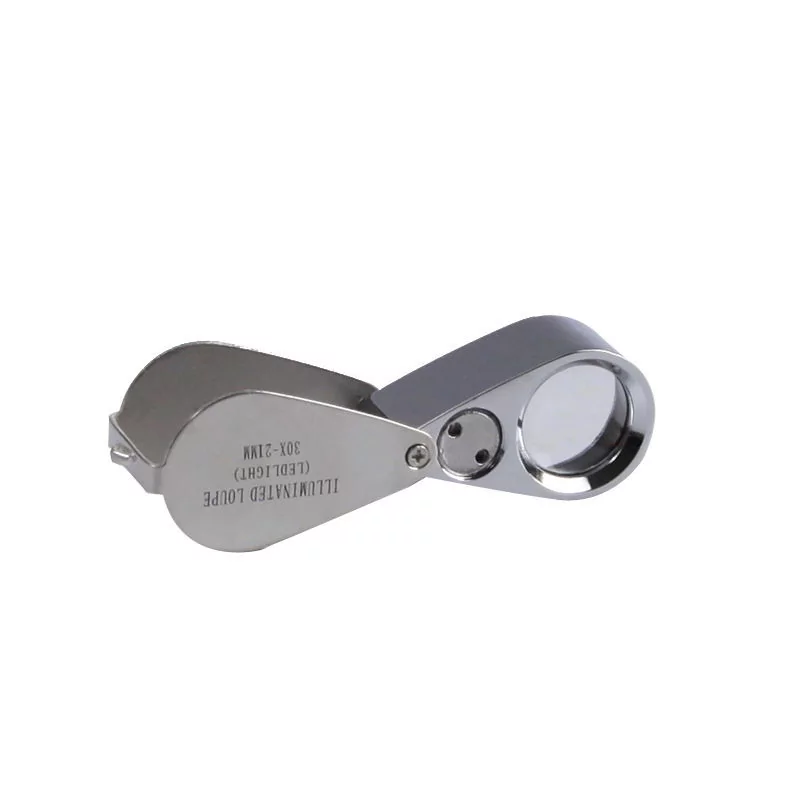 Loupe MG21007 30X-21MM (2 LED + BATTERY 3LR927)