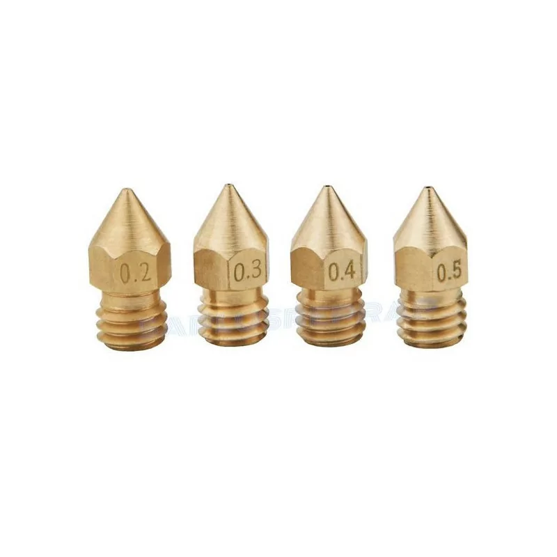 3D Nozzle For 1.75mm MK8 Makerbot 0,2 à 1.0mm
