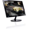 Ecrans Samsung LED - 24" - 1920 x 1080 Full HD (1080p) @ 75 Hz - 1 ms - HDMI, VGA - high glossy black+Cable HDMI -Ref-SD332-