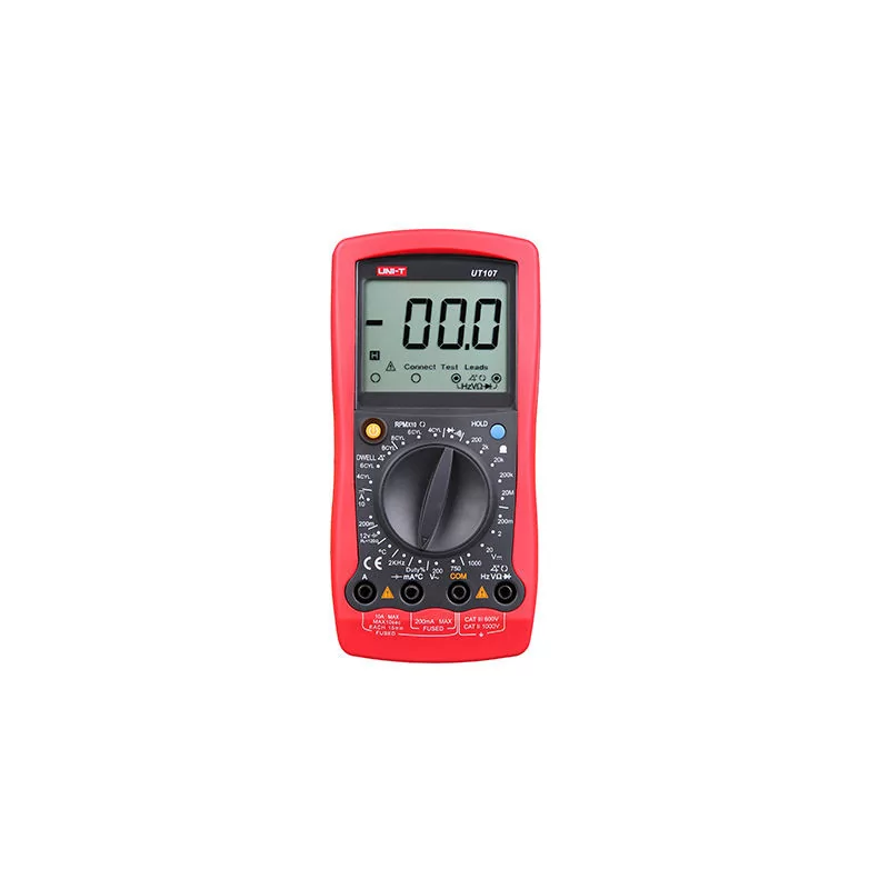 Ut107 - Multimètre numérique pour Automobile, testeur de Diode Ohm, mesure de la vitesse du moteur