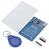 RC522 RFID Module with IC Card S50 Fudan Cards Key Chains blue color