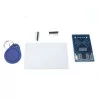 RC522 RFID Module with IC Card S50 Fudan Cards Key Chains blue color