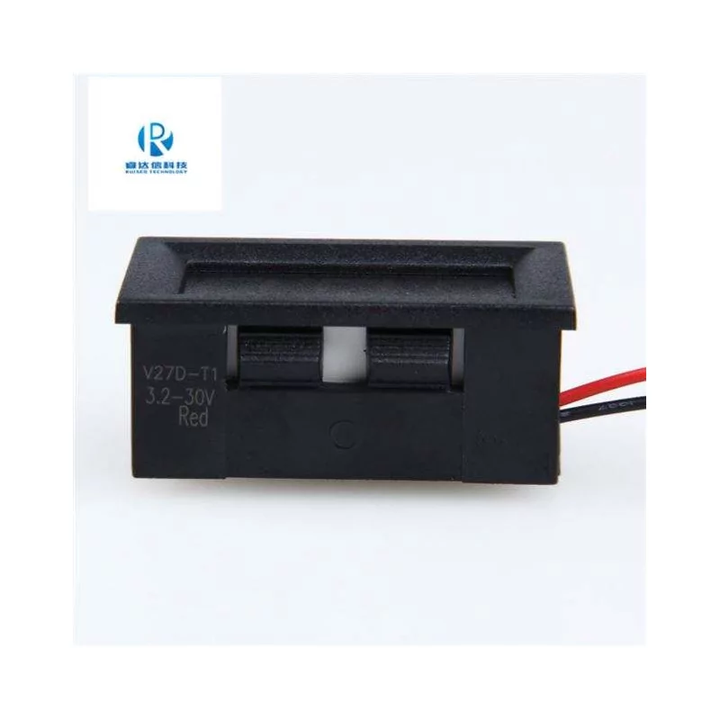 DC voltage meter DC4.5V-30.0V reverse protection 0.56 inch LED digital voltage meter RED