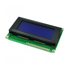 LCD 16x4 1604 Character LCD Display Module LCM Blue Blacklight Arduino