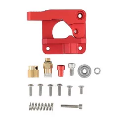 Upgrade Red MK8 All Metal Bowden Extruder Kit Right Side for 1.75mm Filament bulk parts