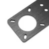 MACHFIT ALUMINUM NEMA 17 STEPPER MOTOR MOUNT PLATE FOR CNC MACHINE V-SLOT ALUMINUM EXTRUSIONS PROFILE CNC PARTS