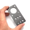 MACHFIT ALUMINUM NEMA 17 STEPPER MOTOR MOUNT PLATE FOR CNC MACHINE V-SLOT ALUMINUM EXTRUSIONS PROFILE CNC PARTS