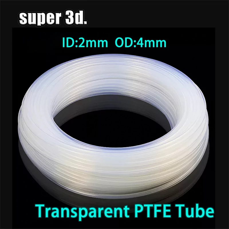 PTFE Teflon Tube for Reprap Prusa 2x4mm