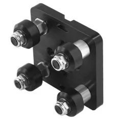 2040 profilé en aluminium avec poulie v-slot Mini cinq Roulette