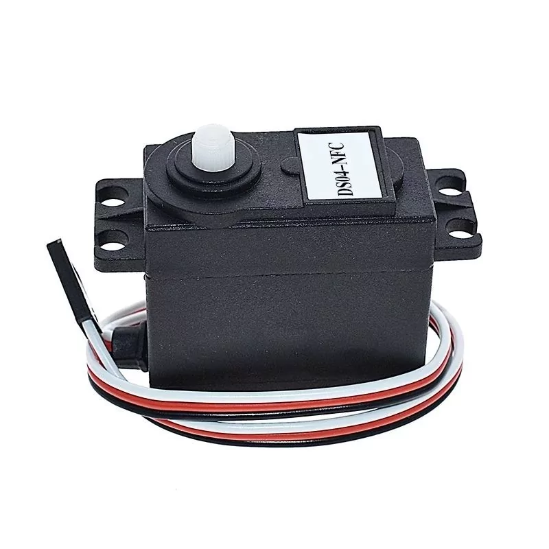 DS04-NFC Servo 360-Degree Continuous Rotation Servos DC Gear Motor Smart Car Robot Torsion 5.5kg/cm DC 4.8V-6V