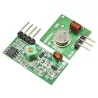 315Mhz RF Wireless Transmitter + Receiver Link Kit Module