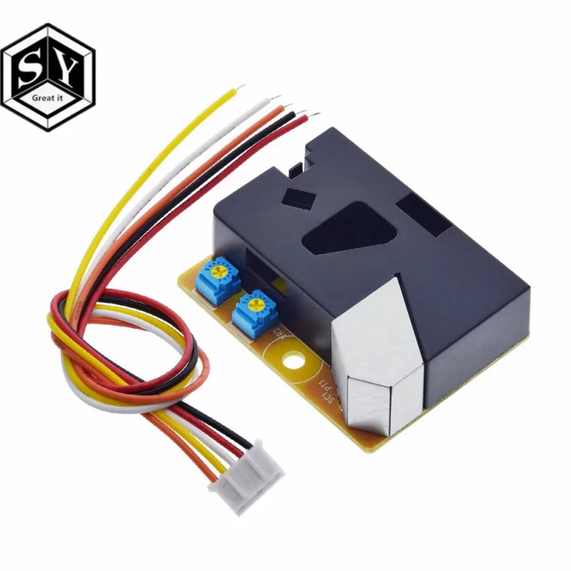 DSM501A Module de capteur de poussière PM2.5 détecteur de particules de fumée allergiques