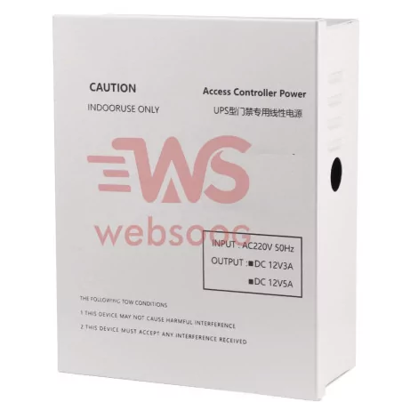Alimentation Contrôleur Accès Porte 12V 3A 30W - AC110V-240V Entrée, Sortie DC Avec Temporisation 0-15s - Pour Serrure Électrique