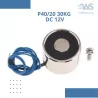 Électro-Aimant Solénoïde De Levage DC 12V KK-P40/20 30KG