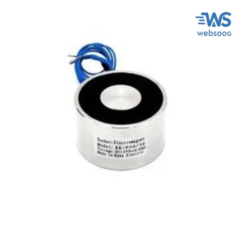 Électroaimant De Levage 12V DC 45N (0,03 LB) - Pour Levage, Maintien - Neuf Sous Emballage