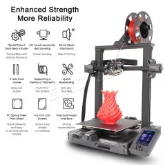 Creality Ender 3 S1 imprimante 3D extrudeuse à double engrenage nivellement automatique du lit haute précision double axe Z