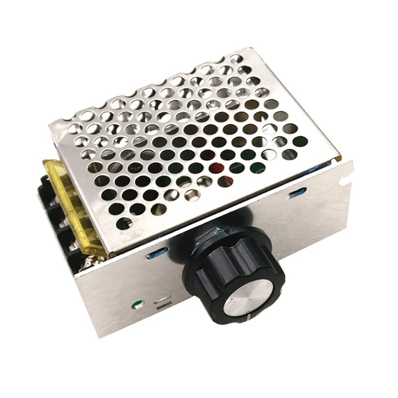 4000W Original High-power Thyristor Electronic Regulator, Dimming Speed Regulation, with Insurance Shell