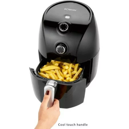 Friteuse à air chaud XXL 2 000 W, Friteuse sans huile avec technologie à air chaud et 8 Friteuse à air chaud XXL 2 000 W, Friteuse sans huile avec technologie à air chaud et 8