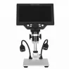 Microscope numérique G1200 7 pouces grand écran LCD de base 12MP 1-1200X +2 LED