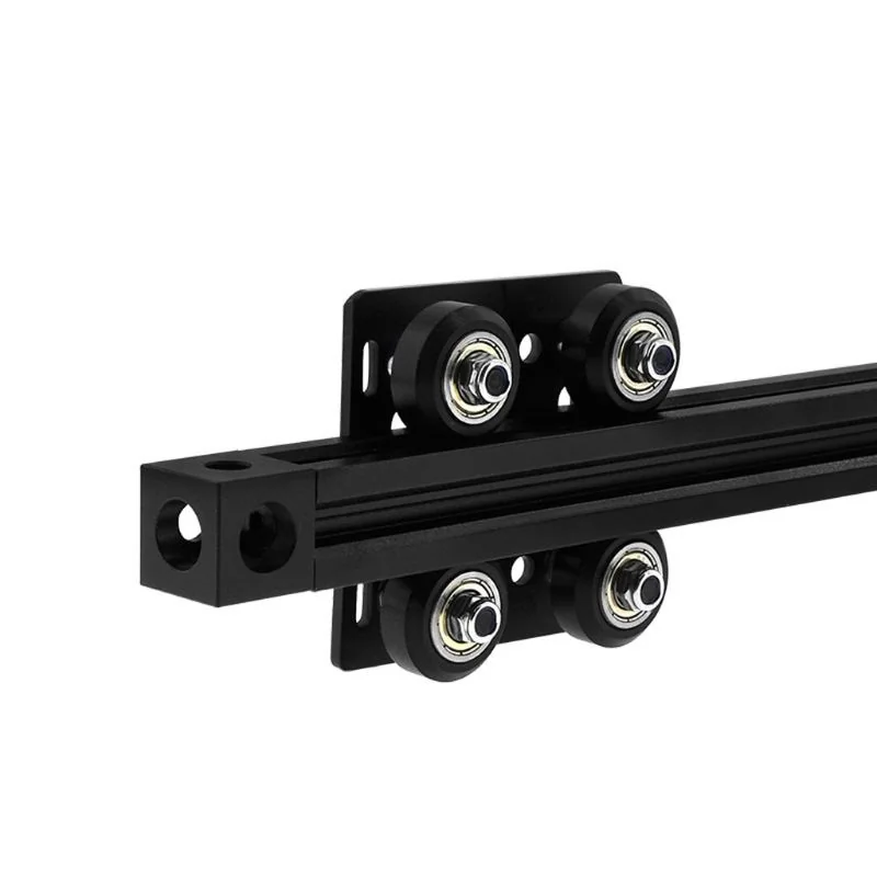 V-Slot GANTRY Plate + Isolation Column + 4 Wheels (65*65*3mm)