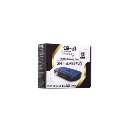 Géant ELECTRONICS Démodulateur GN-M4 Mini Evo 15 Mois Serveur Funcam 12 Mois IPTV 2