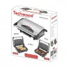 Techwood Grille Viande Panini XL 2000 Watts TGD2180