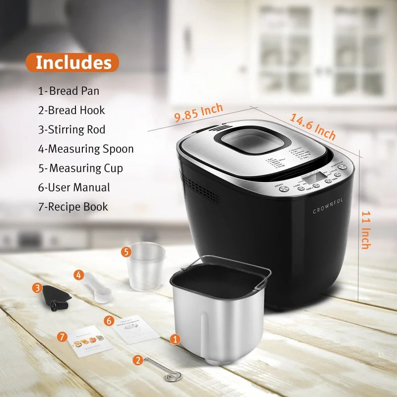 Machine a Pain Bread Maker Techwood