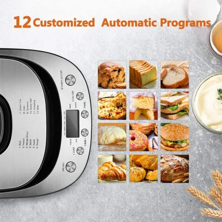 Machine a Pain Bread Maker Techwood 3