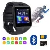 Smart Watch Bluetooth Pour recevoir des appels Montre téléphone -Carte Sim