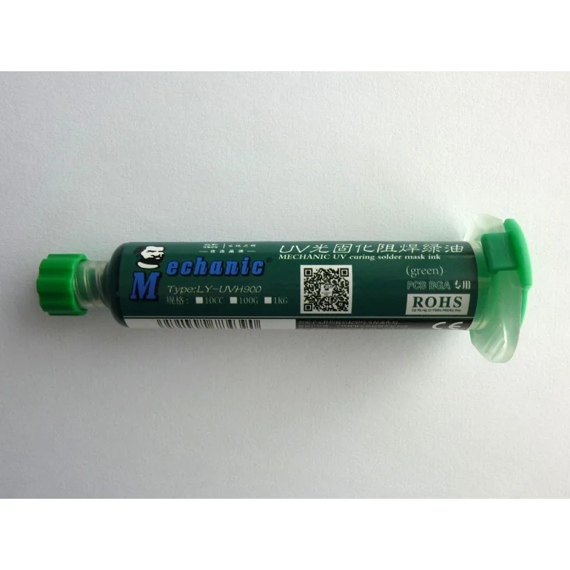Masque de Soudure Peinture Pour PCB Rouge UV Curable BEST UVH900 10cc