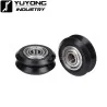 Delrin Dual V Wheel kit with 625ZZ Bearings Eccentric Spacers for V-Slot Aluminum Profile CNC Router 1PCS