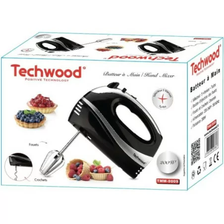 Techwood TMM-8009 Batteur à Main 2