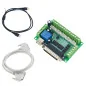 Upgraded 5 Axis CNC Interface Adapter Breakout Board for Stepper Motor Driver Mach3 +USB Cable hot sale and LPT Cable Upgraded 5 Axis CNC Interface Adapter Breakout Board for Stepper Motor Driver Mach3 +USB Cable hot sale and LPT Cable