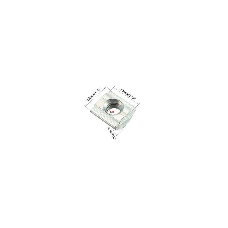 T Nut M5 For V-SLOT (11*10*5) for 2020 V-Slot