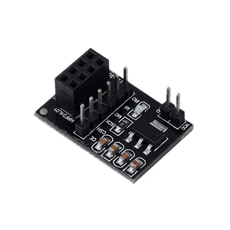 ADAPTATEUR DE PRISE 8 BROCHES NRF24L01 POUR TRANSMETTEUR SANS FIL