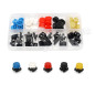 25pcs Switch and Button Kit (12x12x7.3mm) 25pcs Switch and Button Kit (12x12x7.3mm)