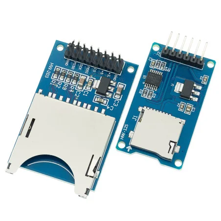 Module Lecture Carte Micro SD TF Pour Arduino - Interface SPI Avec Convertisseur Niveau