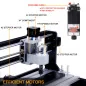 CNC 3018 Pro CNC 3018 300×180×45mm CNC Machine GRBL Control with Offline Controller 3 Axis
