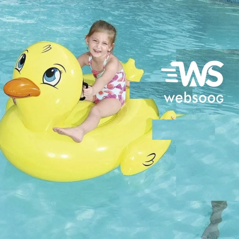 Canard gonflable Bestway - pour enfants - modèle 1.35MX91CM - 41102