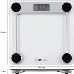 Clatronic - PW 3368 - Pèse personne Electronique - Ecran LCD - 150 Kg