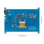 7 inch LCD Display 1024*600 TFT Monitor HDMI with Touch Screen for Raspberry