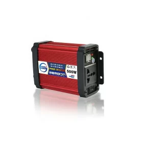 Onduleur pour les voitures, Convertisseur de 12V continu à 220V alternatif 50 HZ&nbsp;+&nbsp;Sortie&nbsp;USB&nbsp;5v