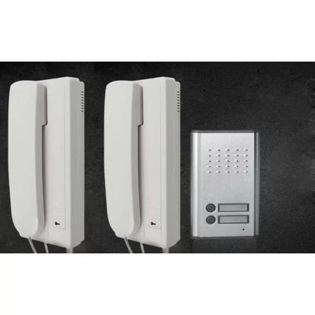 Interphone audio pour 2 étages Avec sonnette Audio et fonction de déverrouillage ZDL-3208AA 5